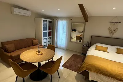 Image de Maison d’hôtes - Studio tout équipé avec Balcon