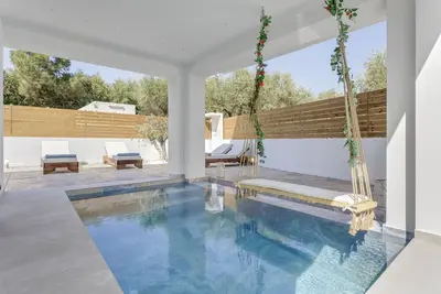 Image de Villa 'Maria' avec vue sur mer, Wi-Fi et climatisation