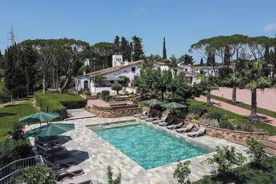 Image de Villa 'Masia Luxmarspa' avec vue sur les montagnes, Wi-Fi et climatisation