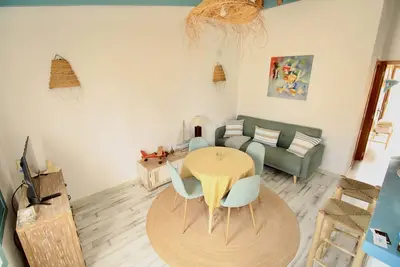 Image de Appartement 'Almadrava' avec vue sur la mer, terrasse privée et climatisation