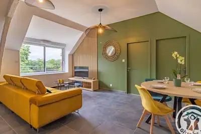 Gîte tout confort sur l'île de Chalonnes-sur-Loire avec climatisation et parking privé