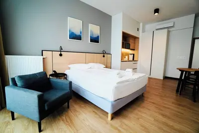 Image de Bk Aparthotel Varsovie - 5mn à pied du Stade National. Idéal pour 4 personnes