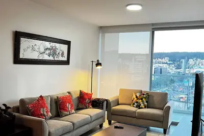 Image de Departamento 3- cuartos con piscina e increíble vista, WiFi en Quito.