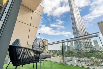 Image de Modern 1-bedroom Apartment in the heart of Dubai Downtown with Burj Khalifa View