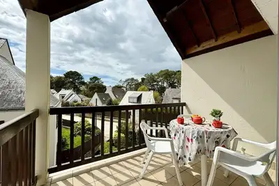 Image de Appartement à Carnac, 2 Pièces + Mezzanine, Balcon Sud, Parking, Proche Plage et Commerces