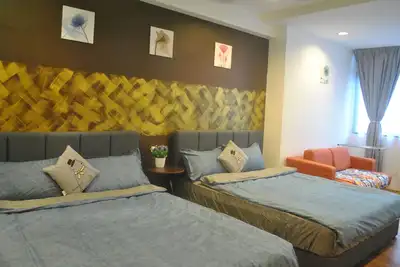 Image de Fahrenheit 88 Suites Bukit Bintang by Roseline, 3Rooms 3Baths  Pavilion Kl view