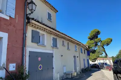 Image de Le jardin sur le toit, maison provençale Bédoin village /  Mont Ventoux