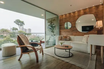 Image de - ¡ Cozy 2bdr Apartment with Panoramic View of El Poblado! -