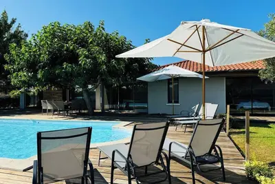 Image de Villa 12 personnes avec piscine à 5 minutes de l'océan