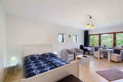 Image de Appartement 'Ferienwohnung Waldblick' avec terrasse privée, jardin privé et Wi-Fi