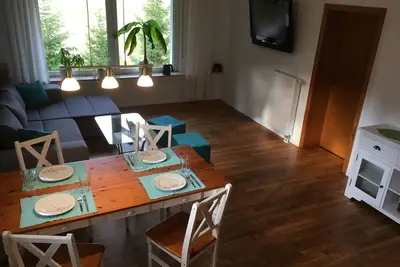 Image de Appartement 'Ferienwohnung Am Sieperloh' avec terrasse privée