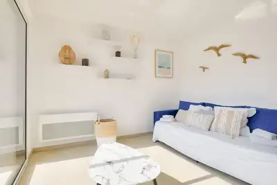 Image de Appartement pour 4 avec Terrace et Parking privé au coeur de Nice