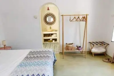 Seamoon Cottage\nour cozy cottage, 20 meters from Platanias beach! !