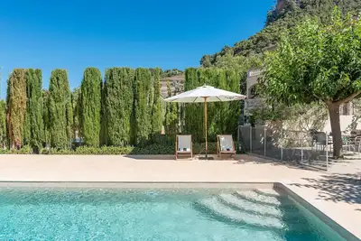 Image de Villa 'Son Vent Valldemossa' avec vue sur les montagnes, piscine privée et Wi-Fi
