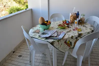 Image de Maison de vacances avec balcon et climatisation Ă Torre dell'O