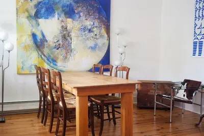 Image de Charming 2-bedroom house with WiFi, Ac in marvelous Hudson