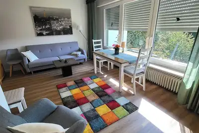 Image de Appartement de vacances \"Haus Traudel\" avec terrasse privée, jardin privé et Wi-Fi
