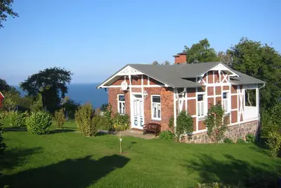 Image de Haus Dittersbach - Schickes Ferienhaus mit Meerblick, Terrasse und Garten - Ferienhaus Dittersbach