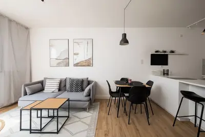 Image de Sage Green Stylish Apartment