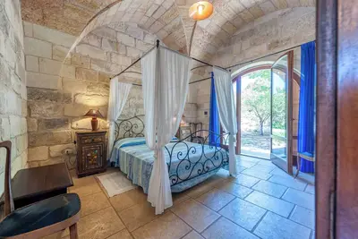 Image de Chambre 'Masseria Copertini - Gattini' avec terrasse privée, Wi-Fi et climatisation