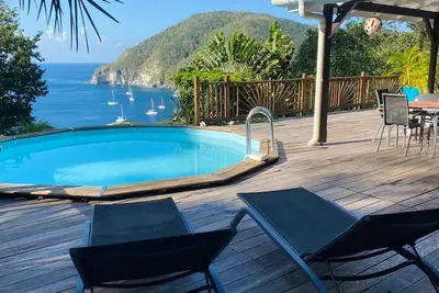 Image de Charmante villa vue sur mer, piscine privée - Proche plages!