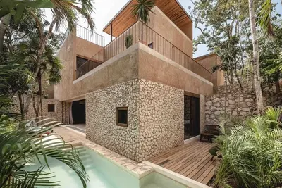 Image de Bohemian Villa with Private Pools in Tulum