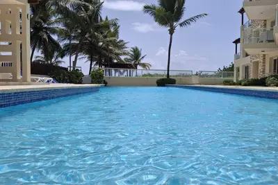 1 Bed Beach Front Condo Ground Floor in Cristamar