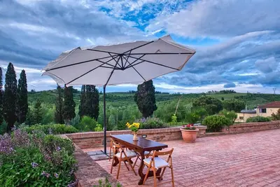 Image de Appartement \"Maison de vacances en Toscane\" avec vue sur montagne, terrasse privée et Wi-Fi