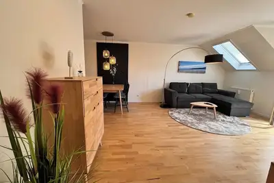 Cozy vacation apartment Seebrise with balcony in Überlingen near Lake Constance
