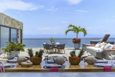 Image de Unique luxury penthouse with private pool and chef-Punta Mita Corridorvate Pool - Punta Mita Corridor