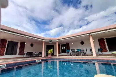 Image de Villa Béliya 5ch 12 pers piscine mer nord caraïbe
