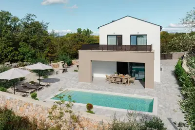 Image de Belle maison Ă Dobrinj avec WiFi