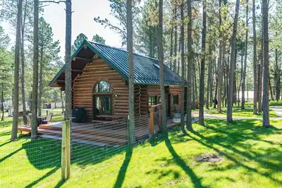 Image de Log Cabin close to Custer