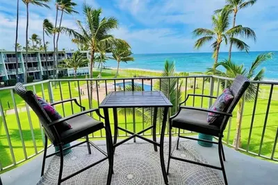 Image de Peaceful, oceanfront, 1-bedroom condo with Ac, WiFi, on the west coast of Oahu.