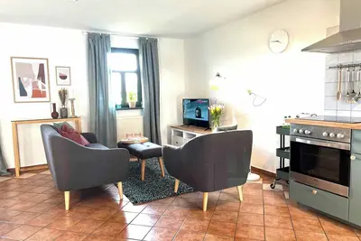 Image de Ferienwohnung Gotland Alte Schule Barlin Mecklenburg Pool