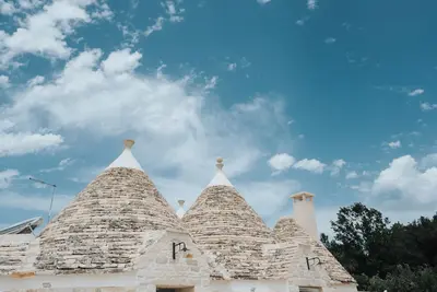 Image de Trullidigiulia. It. original rénové, Ac, Ftvlt, terrasse d’olive wifi