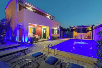 Villa Denes  with Fireplace & Private Pool
