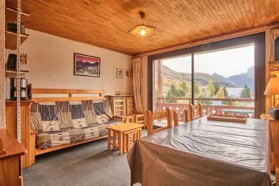 Image de Appartement 'Eperon' avec vue sur la montagne et balcon