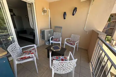 Image de Appt 2 pièces avec terrasse, clim, piscine, parking à Port Camargue