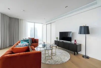 Image de Stylish three-bedroom apartment in Canary Wharf