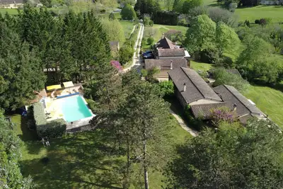 Image de Gite Le Monde, spacious luxery  4 Personsgite in Sainte Alvere, shared pool