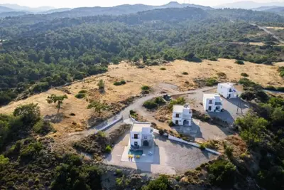 Image de Dazzling Rodos Villa | Villa Éomer | 2 Bedrooms | Private Outdoor Pool with Stunning Sea Views | Private Furnished Terrace | Private Garden | Kiotara