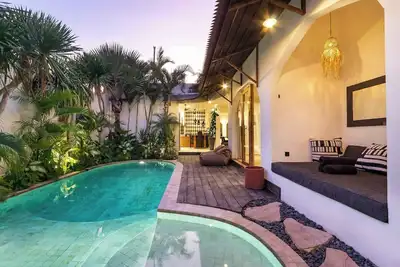 Image de Tropical Boho 4br \\ 10min Canggu Beach \\ Pvt. Pool