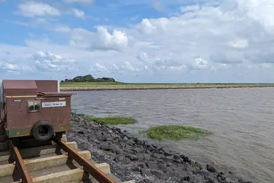 Image de Appartement 'Ferienwohnung Hafenblick' avec vue sur la mer, terrasse partagée et Wi-Fi