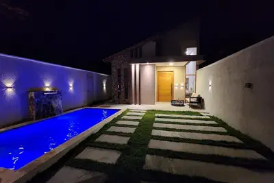 Completely new house equipped for the comfort and leisure of guests