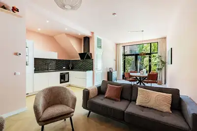 Image de Stylish apartment next to the Amstel river- Unit F