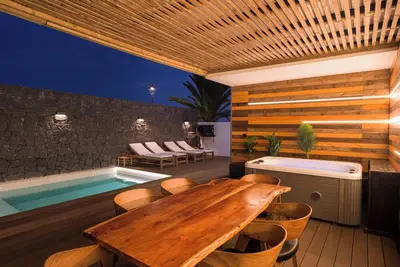 Image de Villa de vacances 'Victoria - Marina Rubicon' avec vue sur mer, Wi-Fi et climatisation