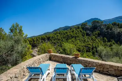 Image de Maison de vacances 'Casita En Cala Deia Junto Al Mar 1' avec vue sur la mer, Wi-Fi et climatisation