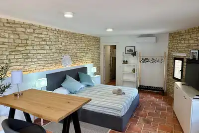 Chambre 'Redonda De Piedra 5' avec vue sur les montagnes, piscine privée et Wi-Fi