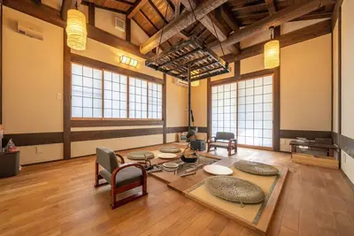 Image de A house with a hearth greenery and a sense of pea / Kikugawa Shizuoka